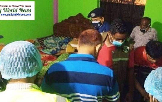 In Comilla a village doctor and his wife were strangled to death by miscreants