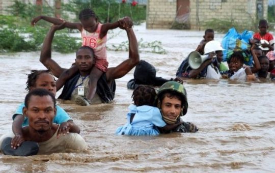 Those who are victims of climate change need to help the world