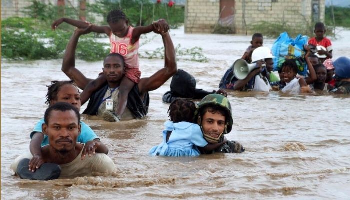 Those who are victims of climate change need to help the world