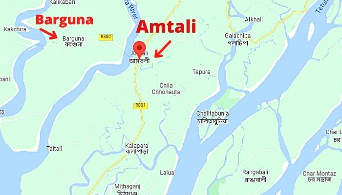 Husband dies 8 days after wife and child killed in road accident in Amtali, Barguna