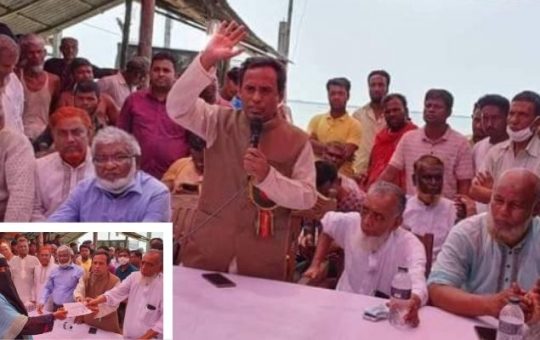 It is the tradition of the Awami League to stand by the helpless victims --  Sujit Roy Nandi