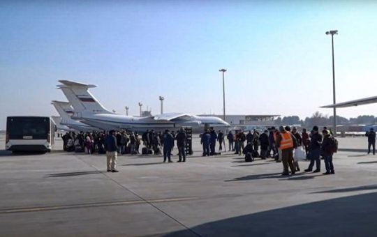 Sri Lanka has intercepted a Russian plane with its occupants