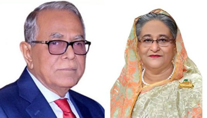 President, PM greet all involved with Padma Bridge project