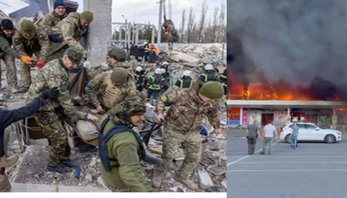 Russian attack on Mykolaiv kills 40 Ukrainian soldiers, 16 killed in shopping mall attack