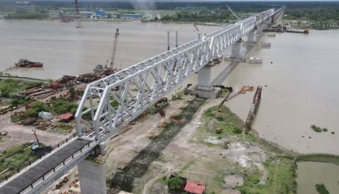 Rupsha Rail Bridge completed under India's LOC