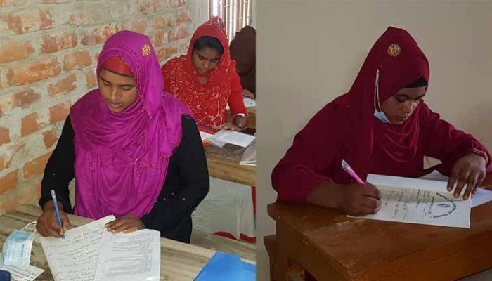 Mother and daughter are giving HSC exam together